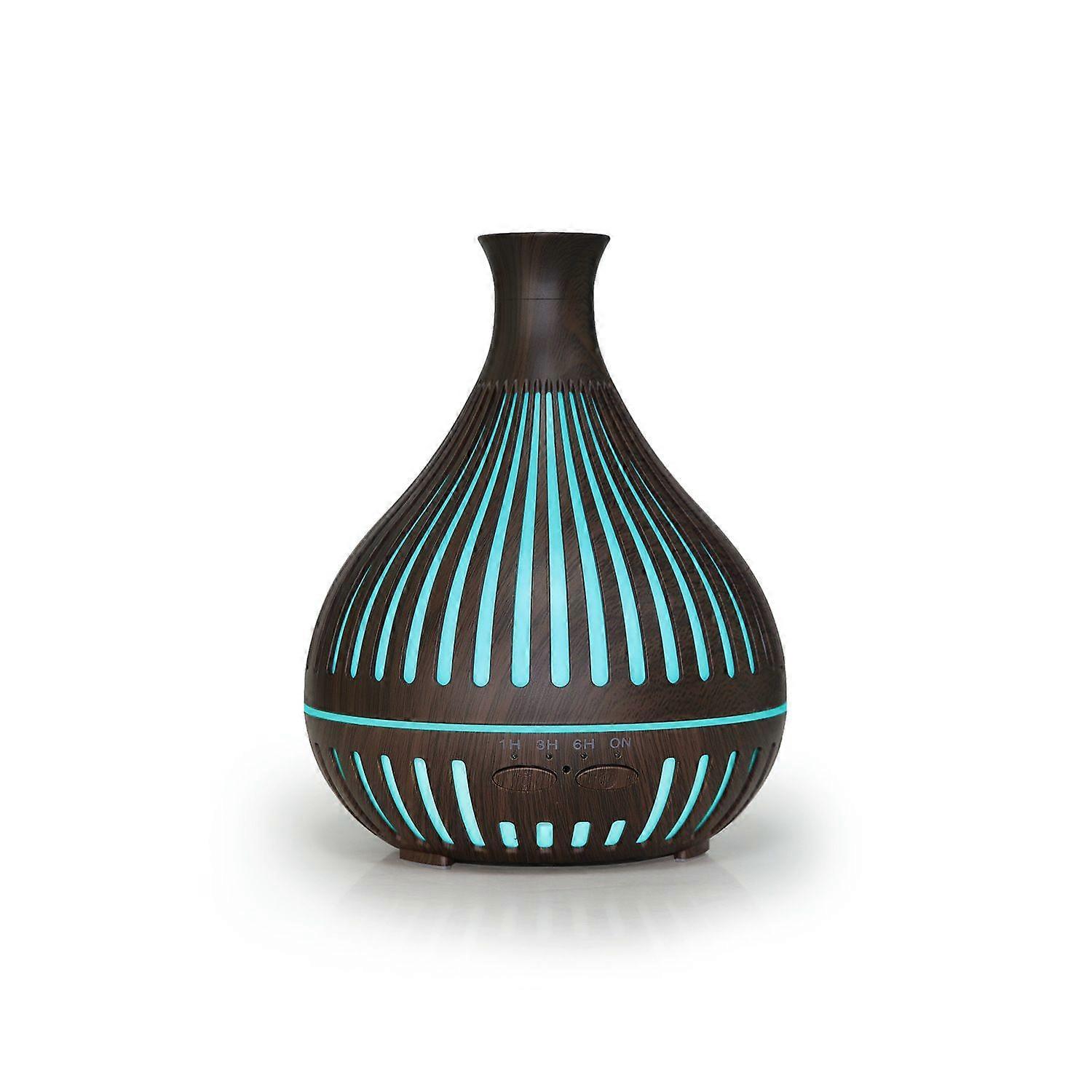 pc Essential Oil Diffuser, Aromatherapy Diffuser Humidifier, 400ML, 7 Lights, Includes USB Cable, Hollow Design