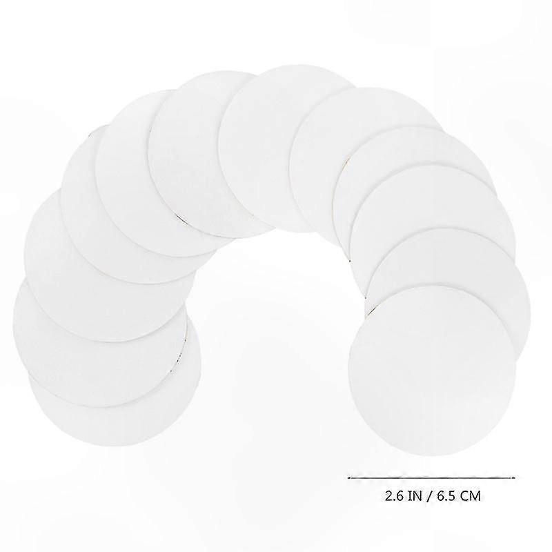 12 Pieces Clear Adhesive Discs
