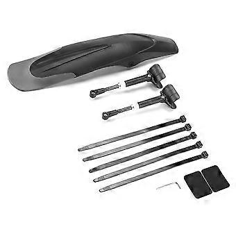 Bicycle mudguard extension, hybrid bicycle mudguard, front or rear mudguard, adjustable folding bicycle mudguard