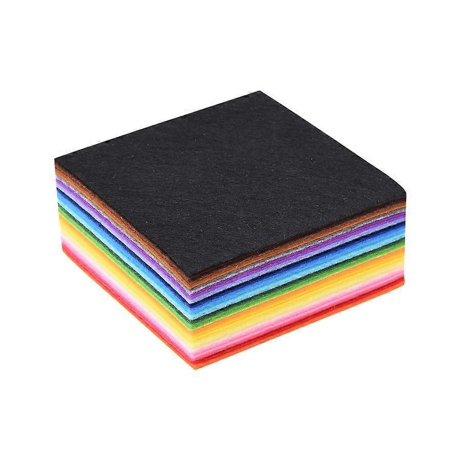 40pcs Mixed Colour Felt Squares