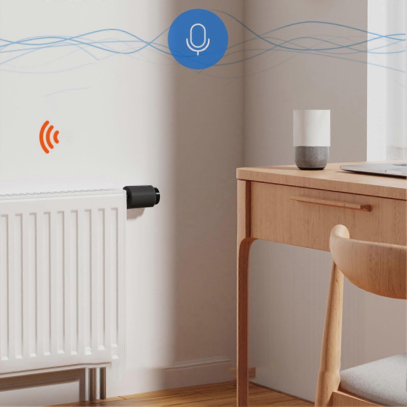 Smart Thermostatic Radiator Valve Programmable Temperature Control Valve Replacement for Home