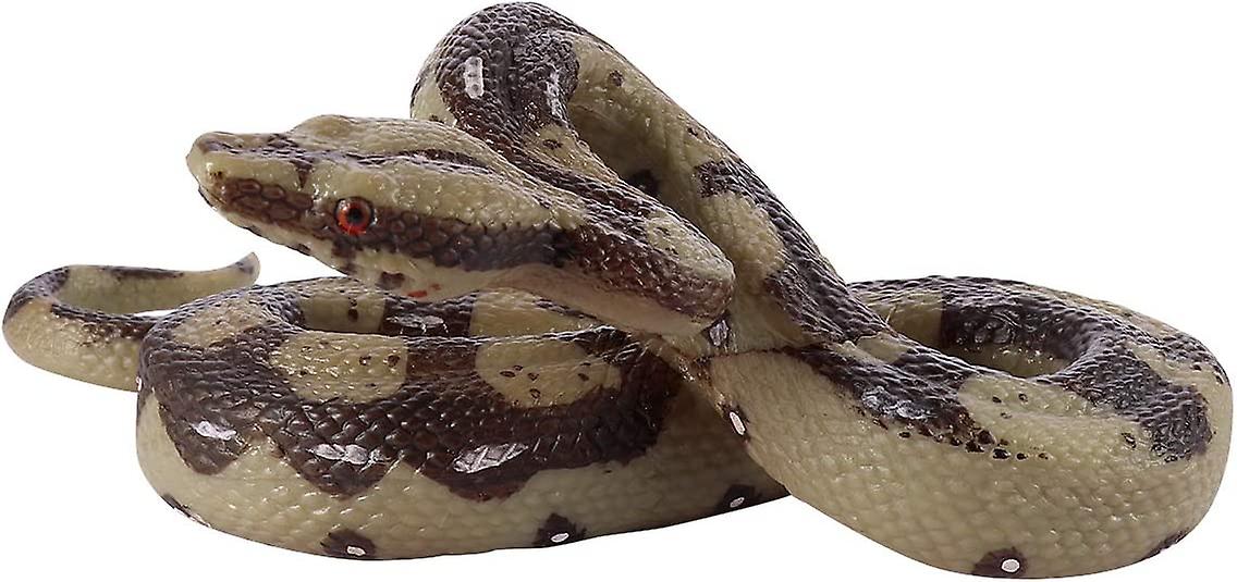 2024 Real Snake Toys High Simulation Rubber Fake Snake Toy Python Model ...