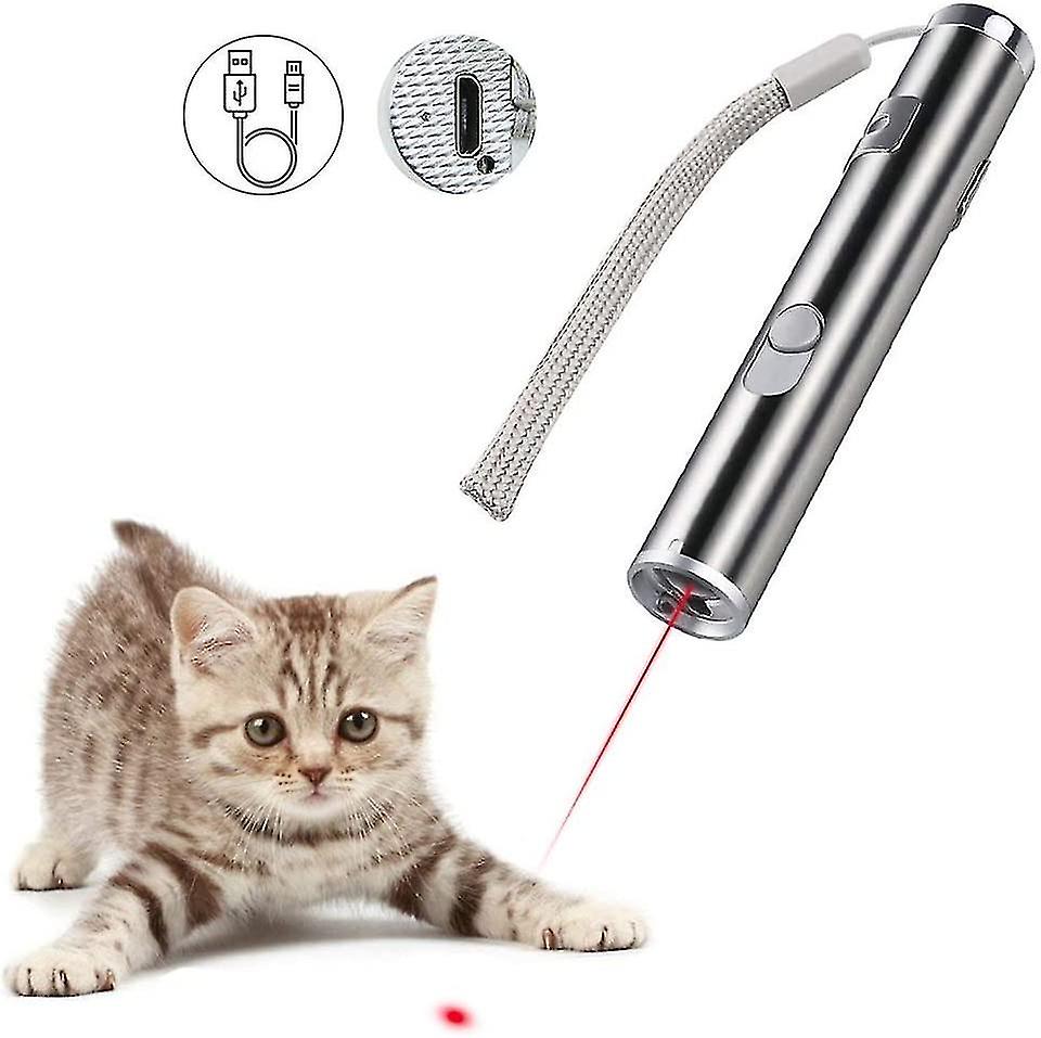 Led Pointer Cat Dog Toy Pet Led Light Pointer With Usb Cable