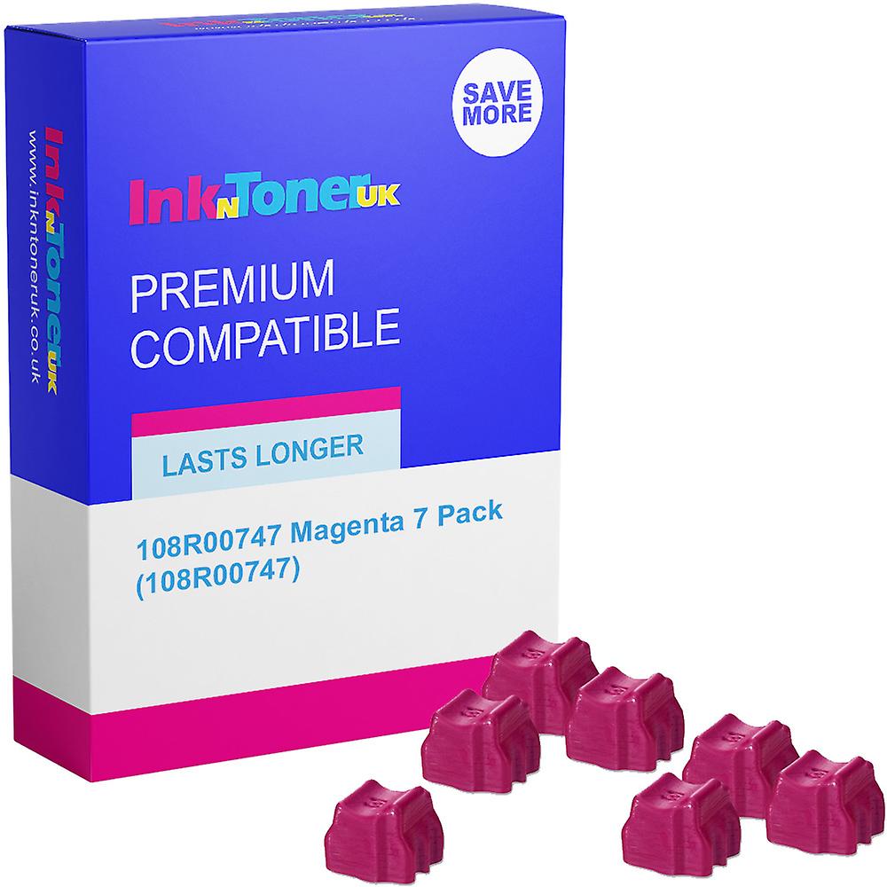 Compatible Xerox 108r00747 Magenta 7 Pack Solid Ink (108r00747)