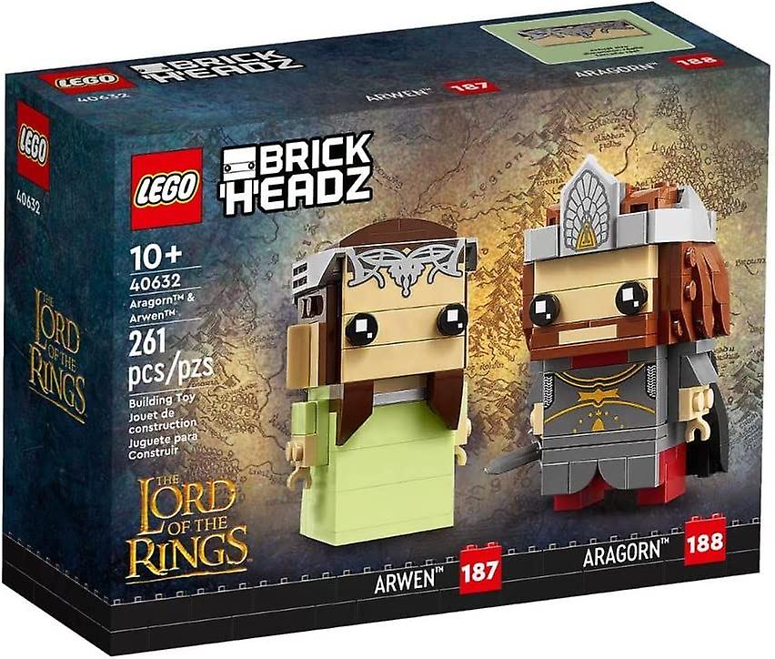 LEGO BrickHeadz Lord of the Rings Aragon and Arwen Set 40632