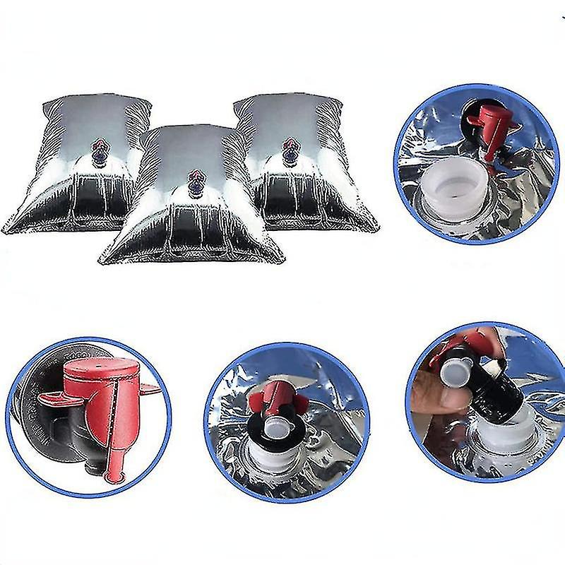 3pcs Emergency Hydration Pack Outdoor Camping Water Bag Emergency Drinking Water Pouches