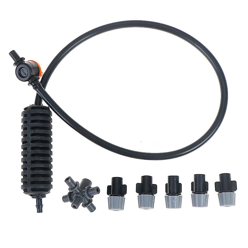 Hanging Anti Drip Misting Nozzle Cross Atomizing Nozzle Fog Water Spray Irrigate