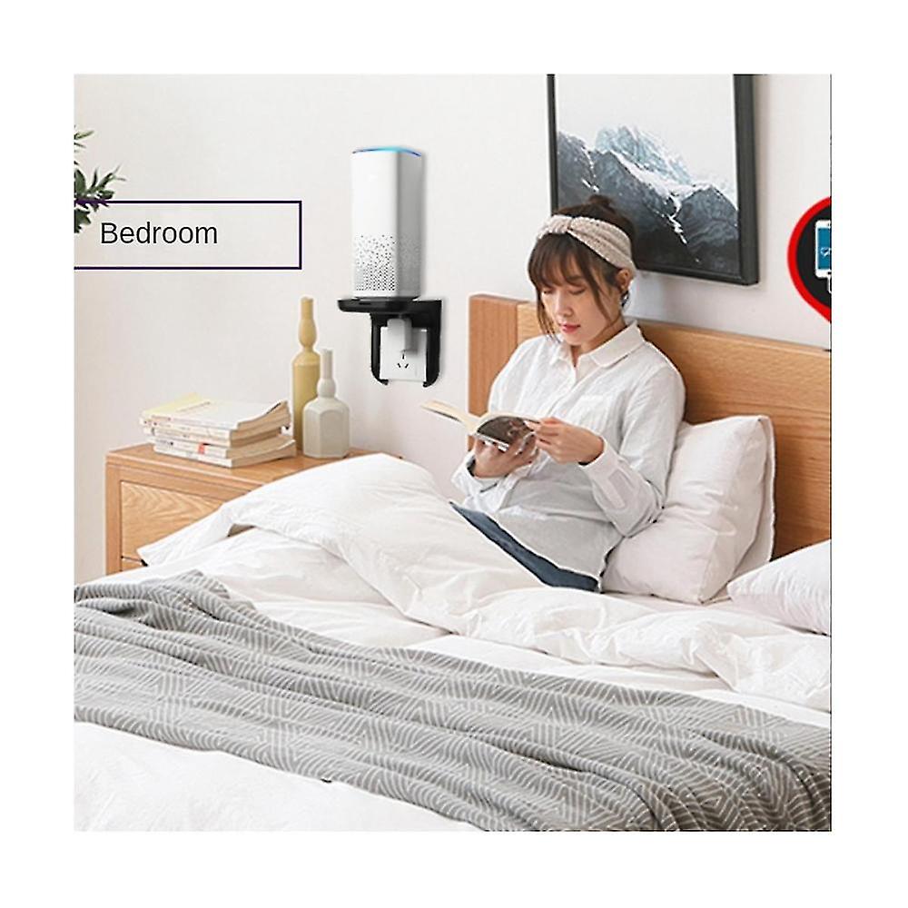 Wall Socket Rack No Punching Required Suitable For Smart Audio Brackets Bathroom Storage Organizer