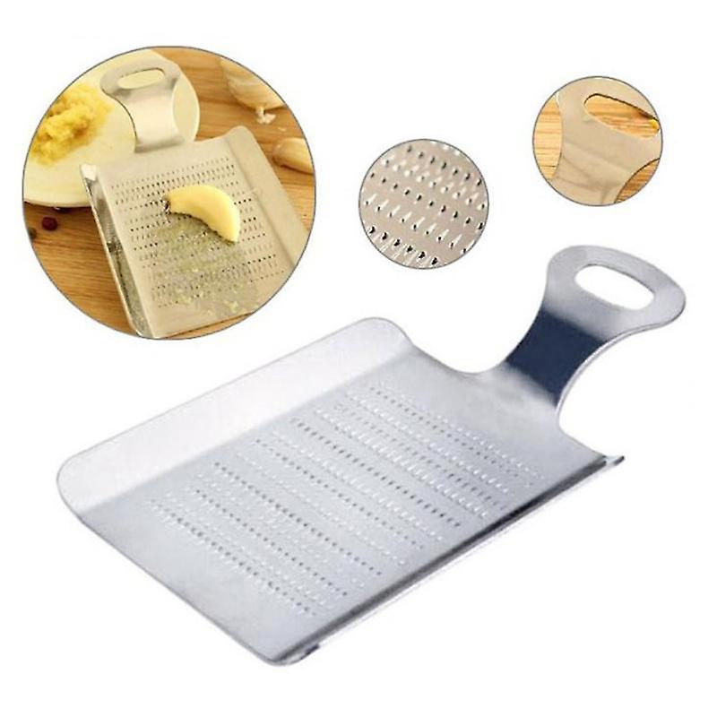 Lemon Zester Kitchen Cook Tool Garlic Grater Ginger Press Crusher Spice Grinder