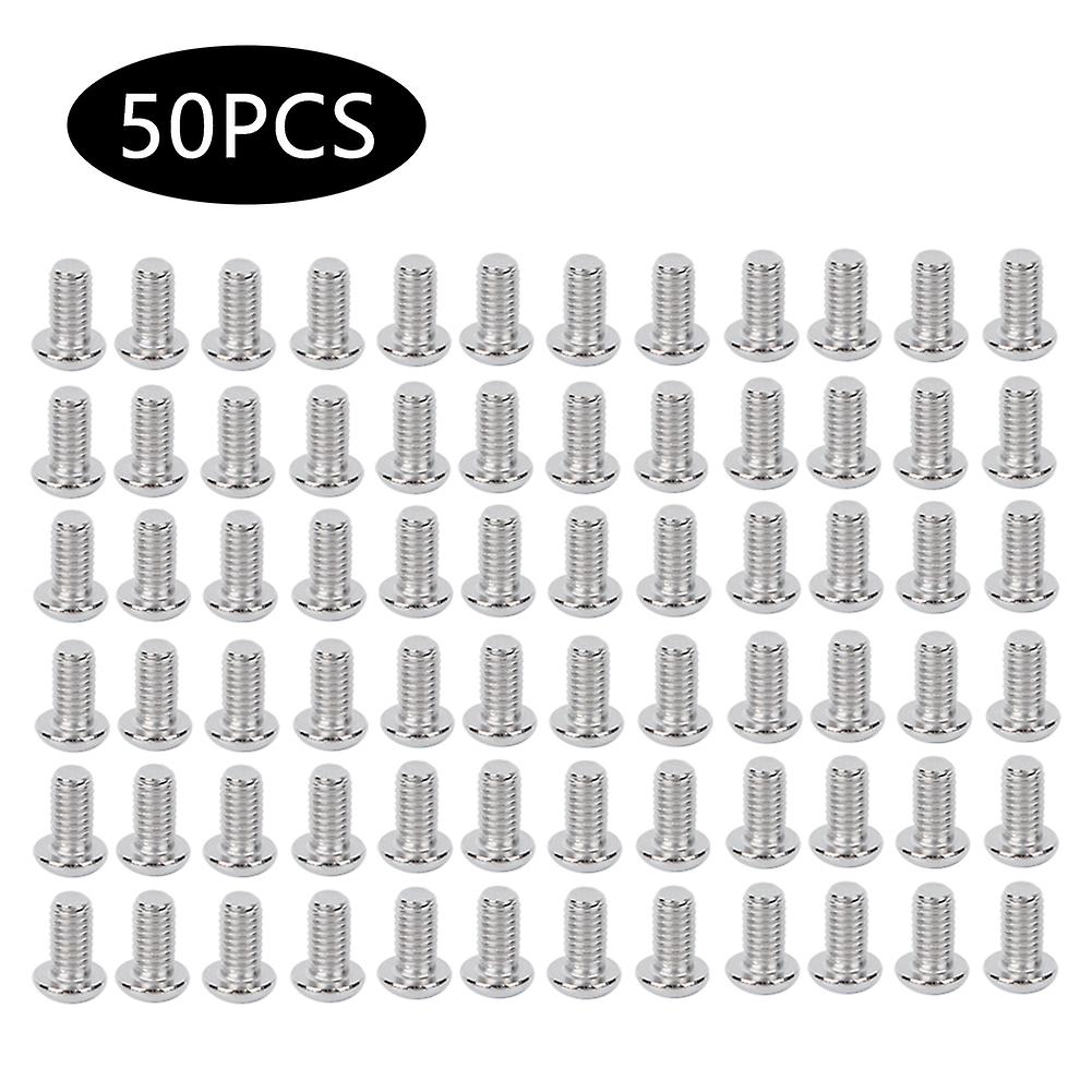 50pcs M6 (M6 x 12mm) Stainless Steel Hex Socket Head Cap Bolts