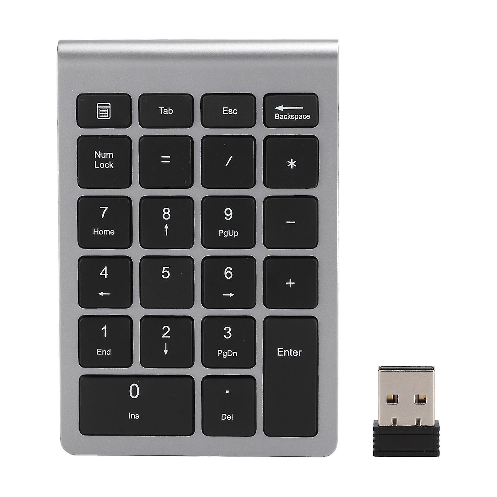 Klávesnice, Numerický, bezdrátový, Mini klávesnice, USB