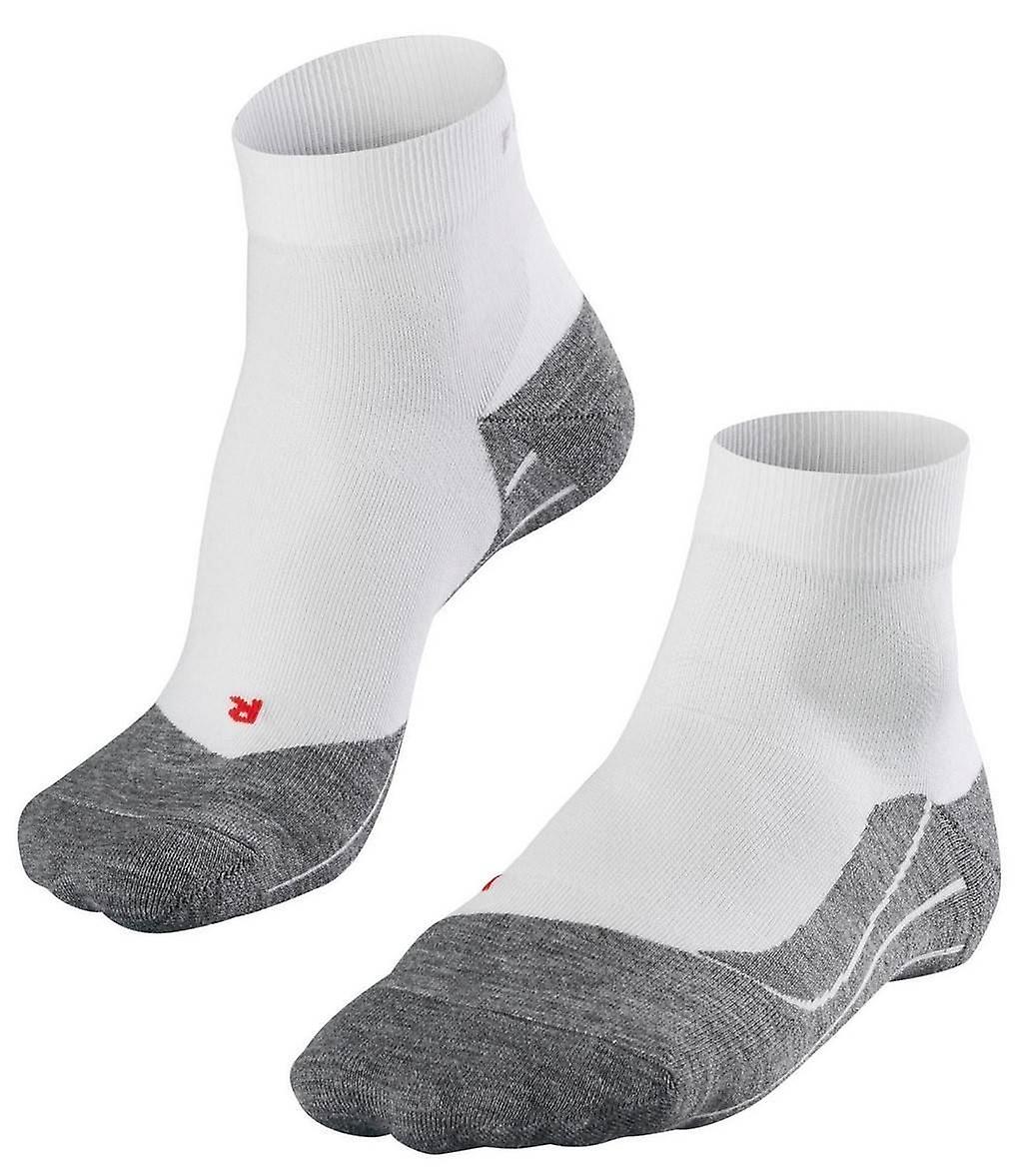 Falke Running 4 Medium Short Socks - White Mix