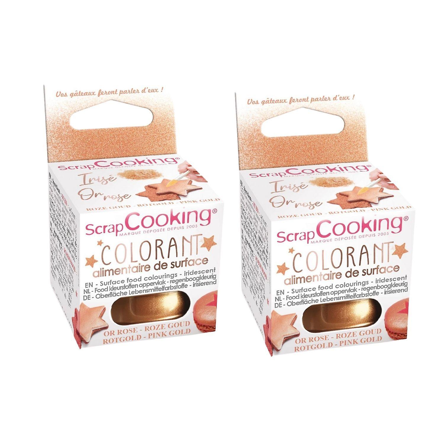 Kobberpulver overflate konditorfarge 10 g