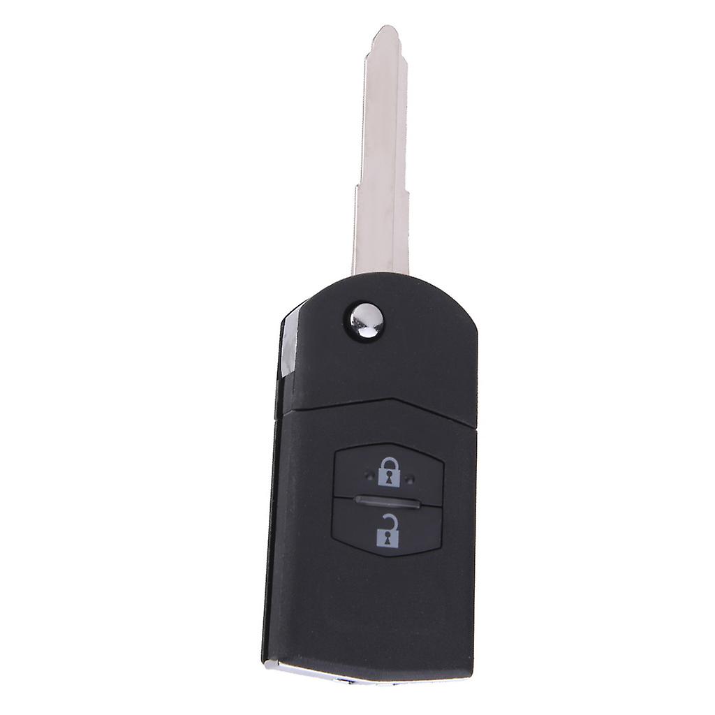 Flip Key Shell for MAZDA 3 5 6 Remote Key Case Replace 2 Button Fob Case
