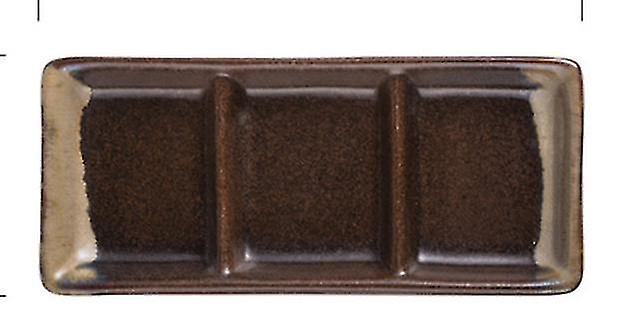 Butter Dishes Style Three Grid Ceramic Saucers Saucers Side Dishes Vinegar Dishes Mustard Dishes