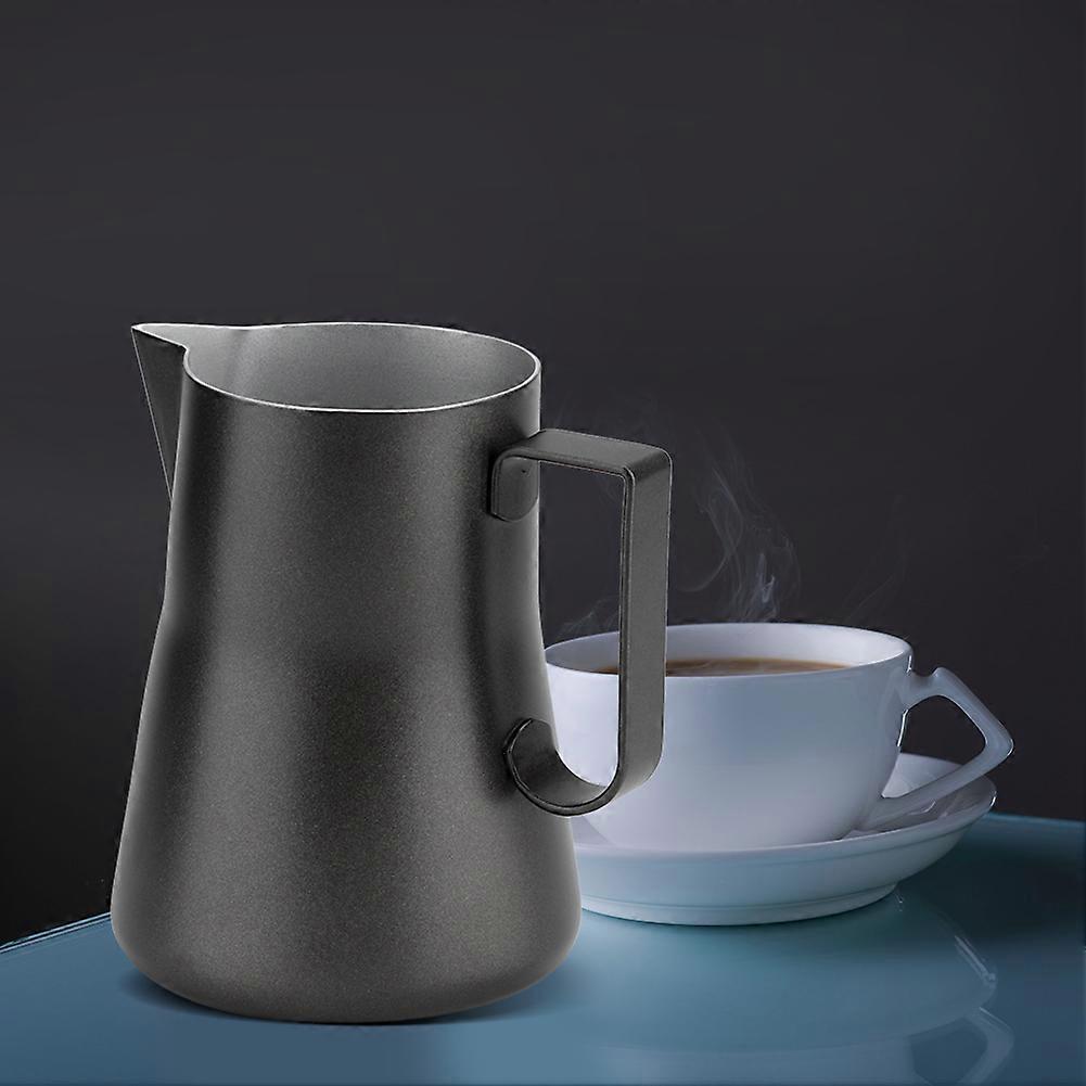 Stainless Steel Steaming Pitcher, Milk Frothing Cup steaming Pitcher Coffee Steamer Jug Cup for Coffee Pulling