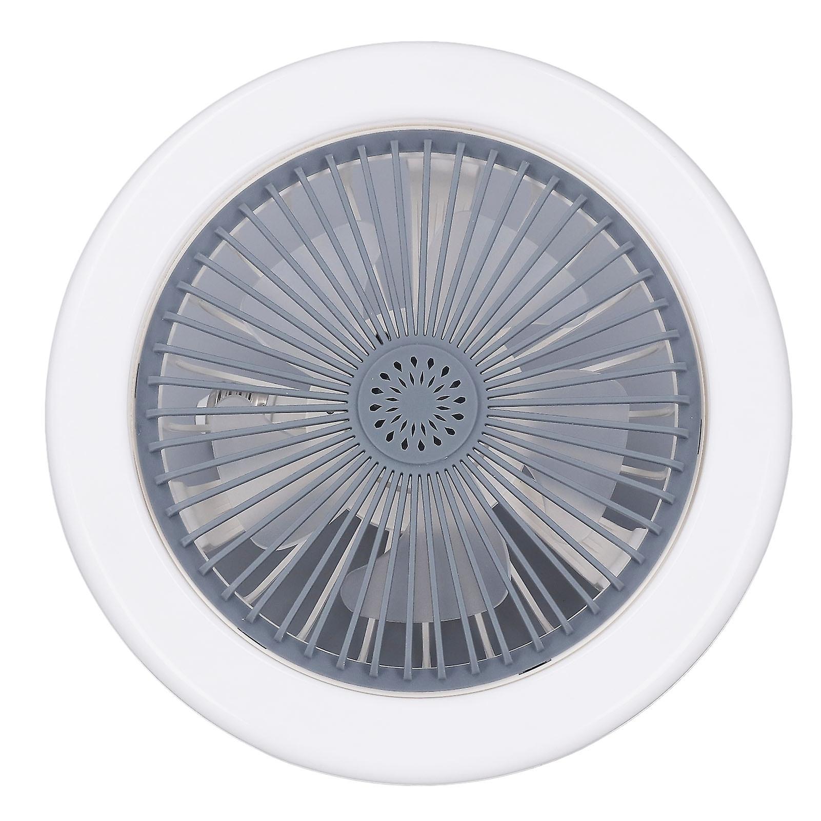 Ceiling Fan Light 85‑265V Adjustable Lighting Fan with E27 Lamp Base for Home Room 