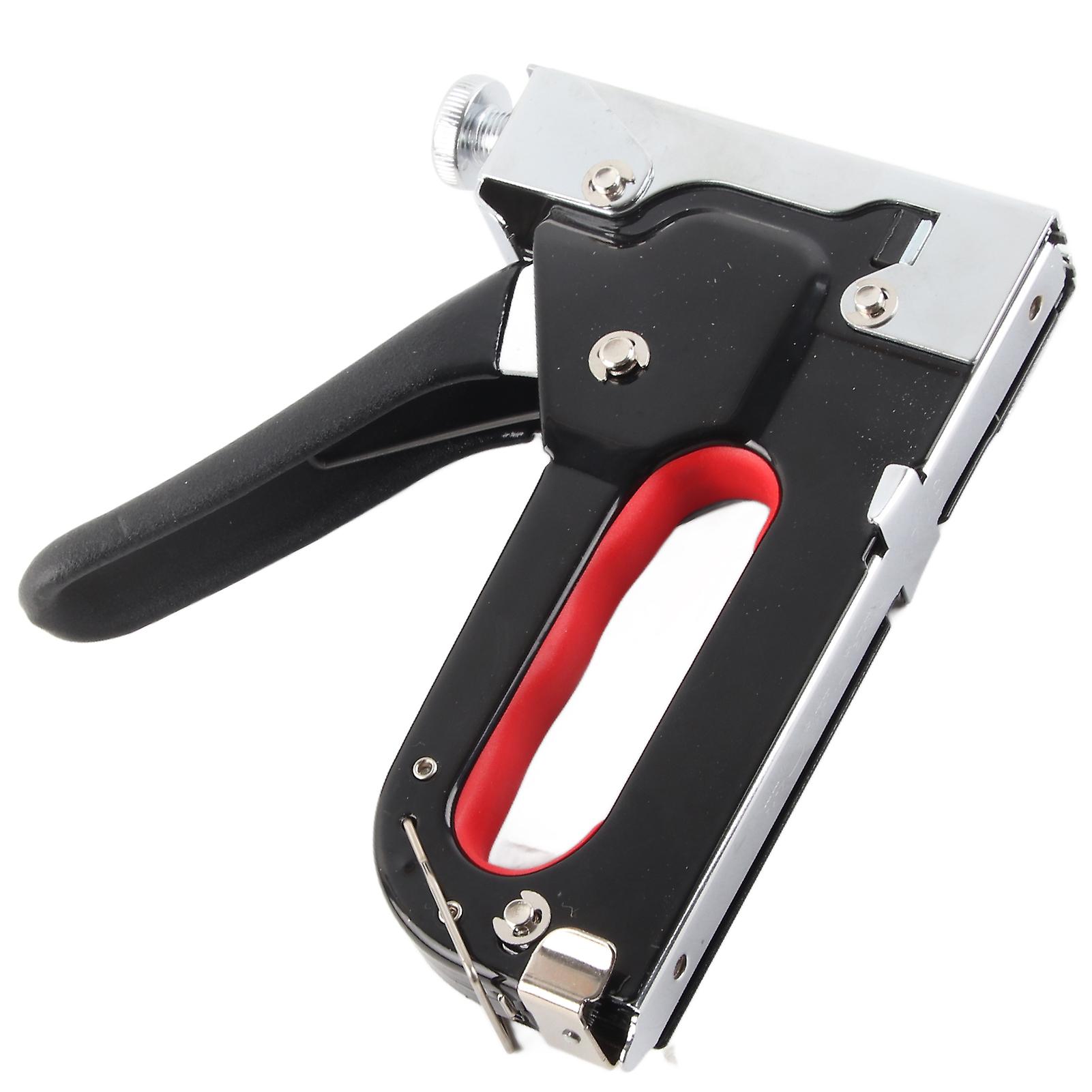 3 in 1 Staple Gun 600Nails Capacity Industrial Tool for Upholstery Photo Frame Fixed Advertisement
