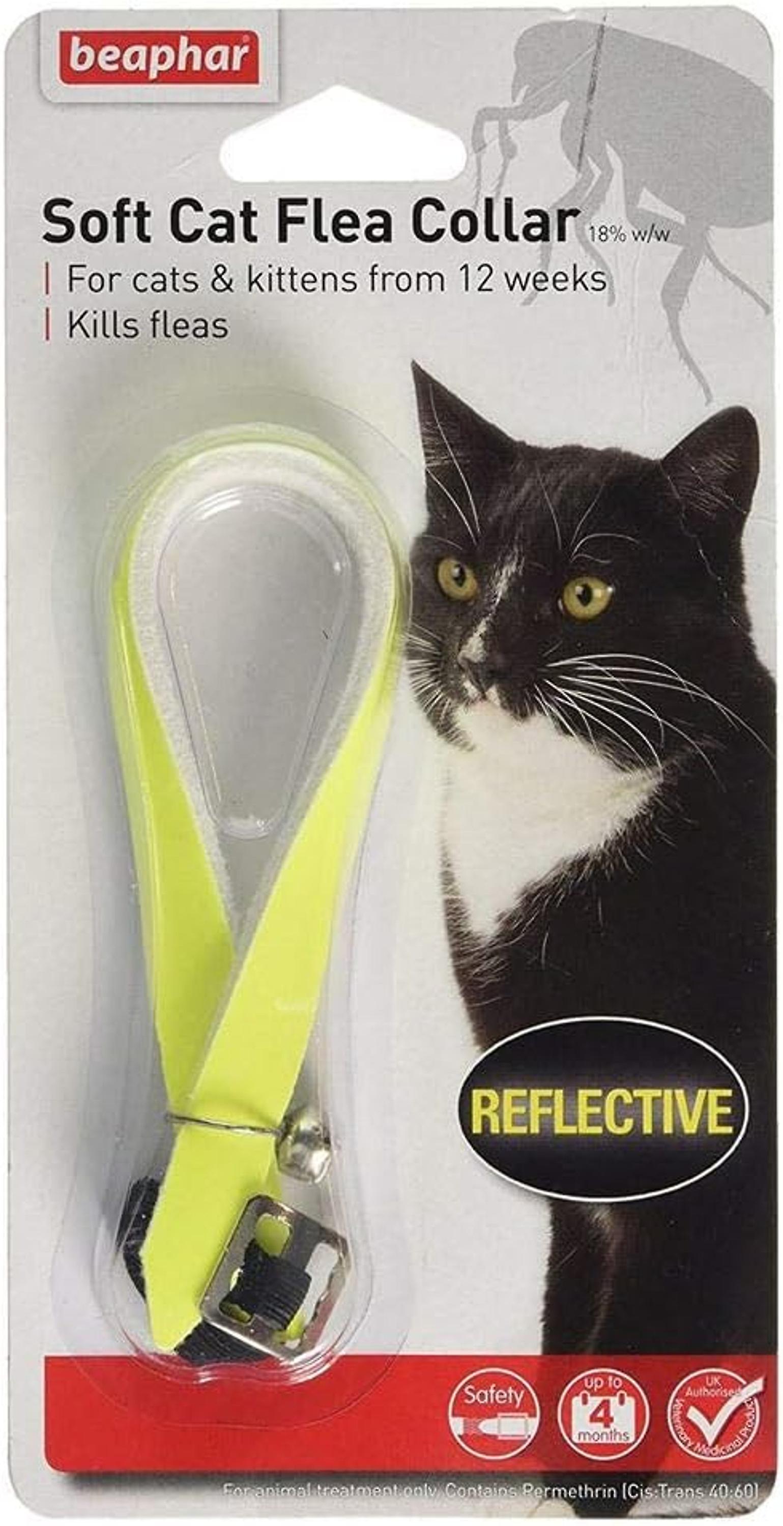 Beaphar Cat Flea Collar Reflective