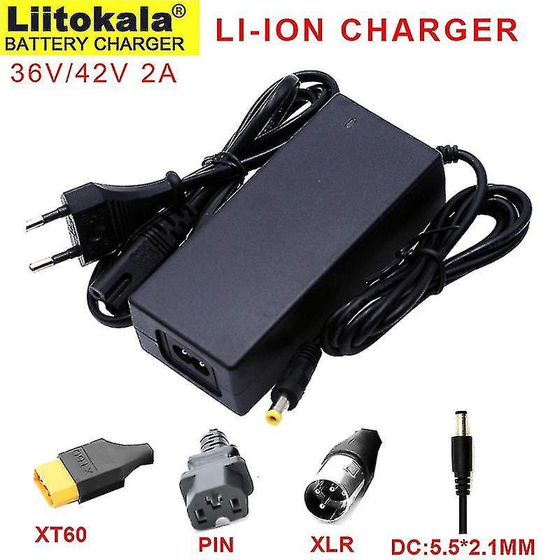 36v 2a 10 Strings 42v E Bike Modification/electric/scooter Batteries Charger Polymer Lithium Battery Charger