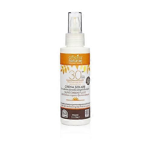 Fluid Sun Cream SPF 30 High Protection - Bioplastic bottle 100 ml of cream