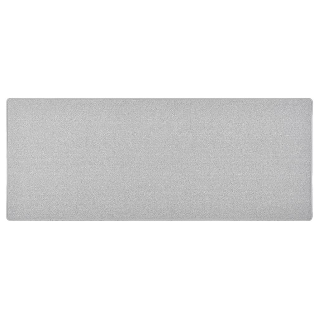 Carpet Runner Light Grey 80x200 cm