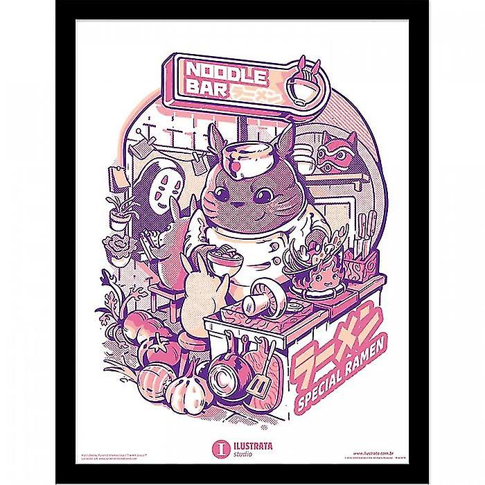 Ilustrata My Neighbour Noodle Bar Print