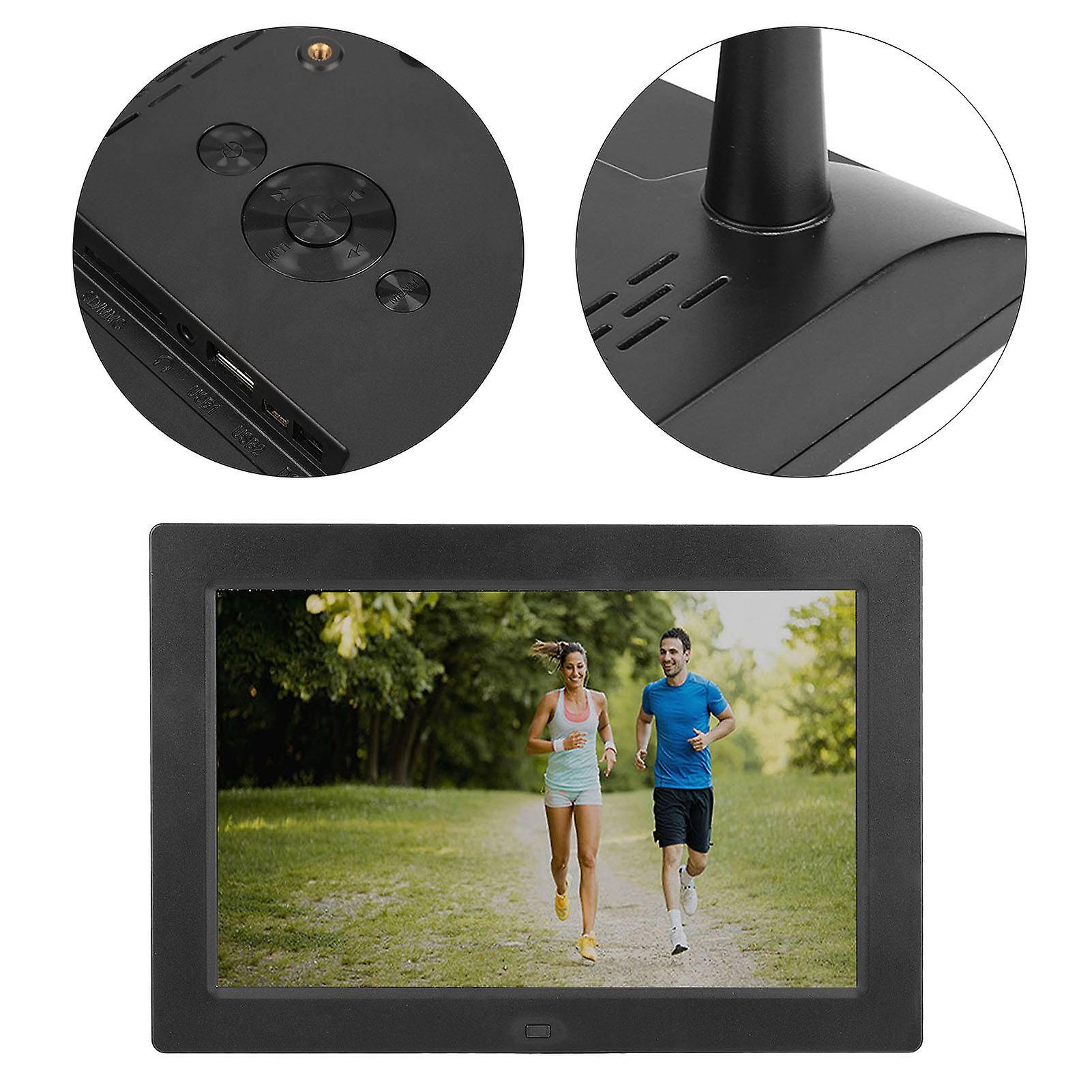 10in HD IPS Digital Photo Frame Black 1280x800 Resolution
