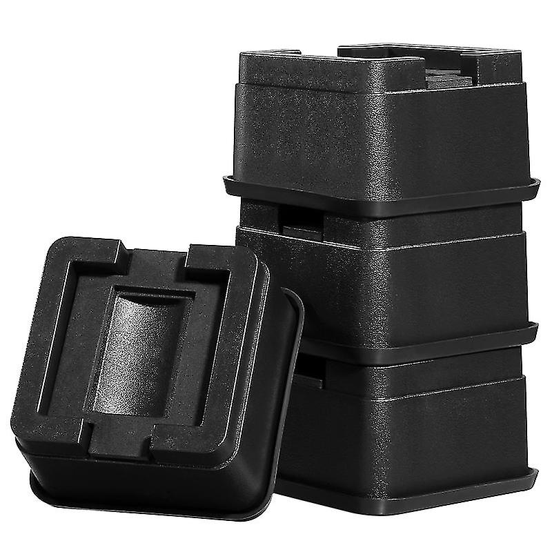 4pcs Stackable Furniture Risers