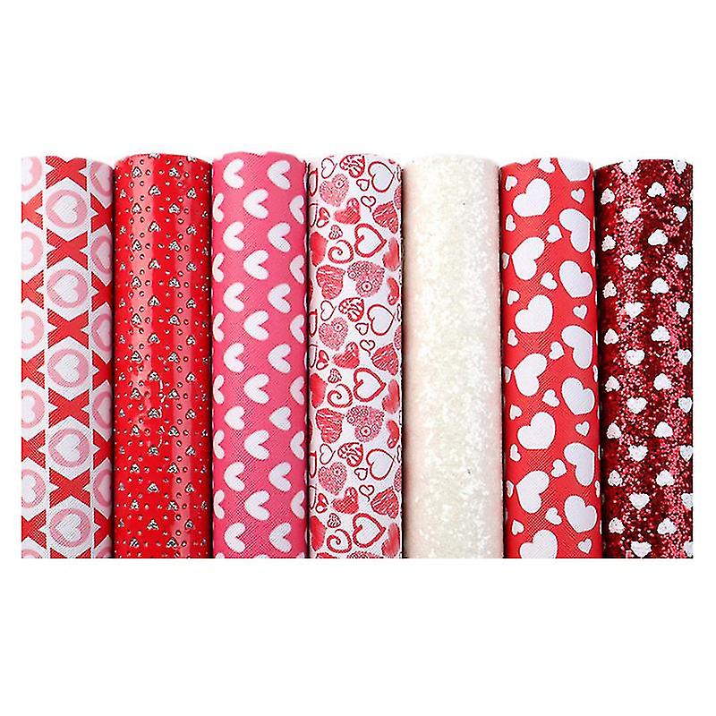 7pcs Faux Leather Sheets