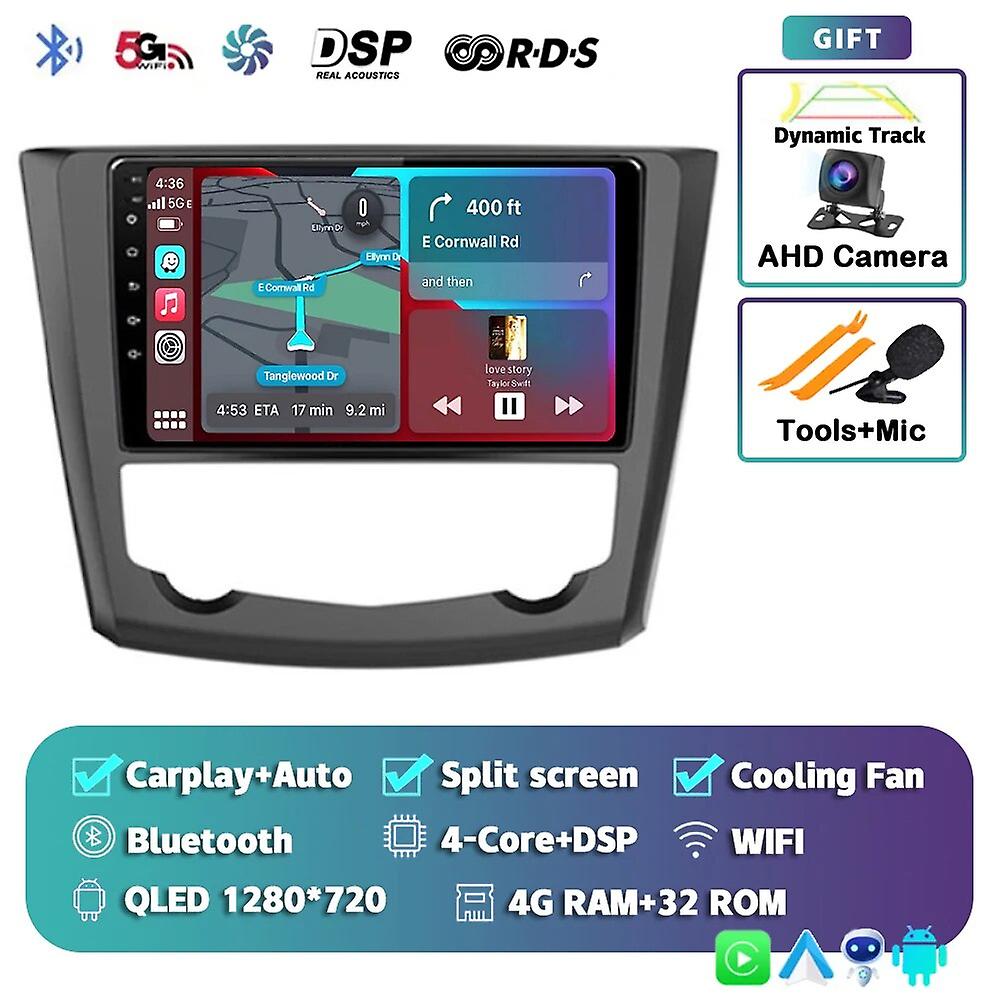 Android 13 Carplay Auto Car Radio For Renault Kadjar 2015 2016 2017 2018 2019 Multimedia Video Player Navigation Gps No 2din Dvd