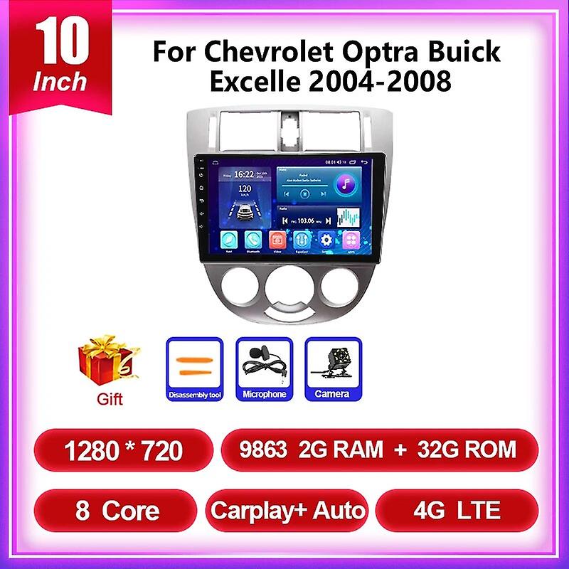 Android 2din Car Radio For Chevrolet Optra Buick Excelle 2004-2008 Multimedia Video Player Gps Navigation Wifi 8core Dsp Wireles