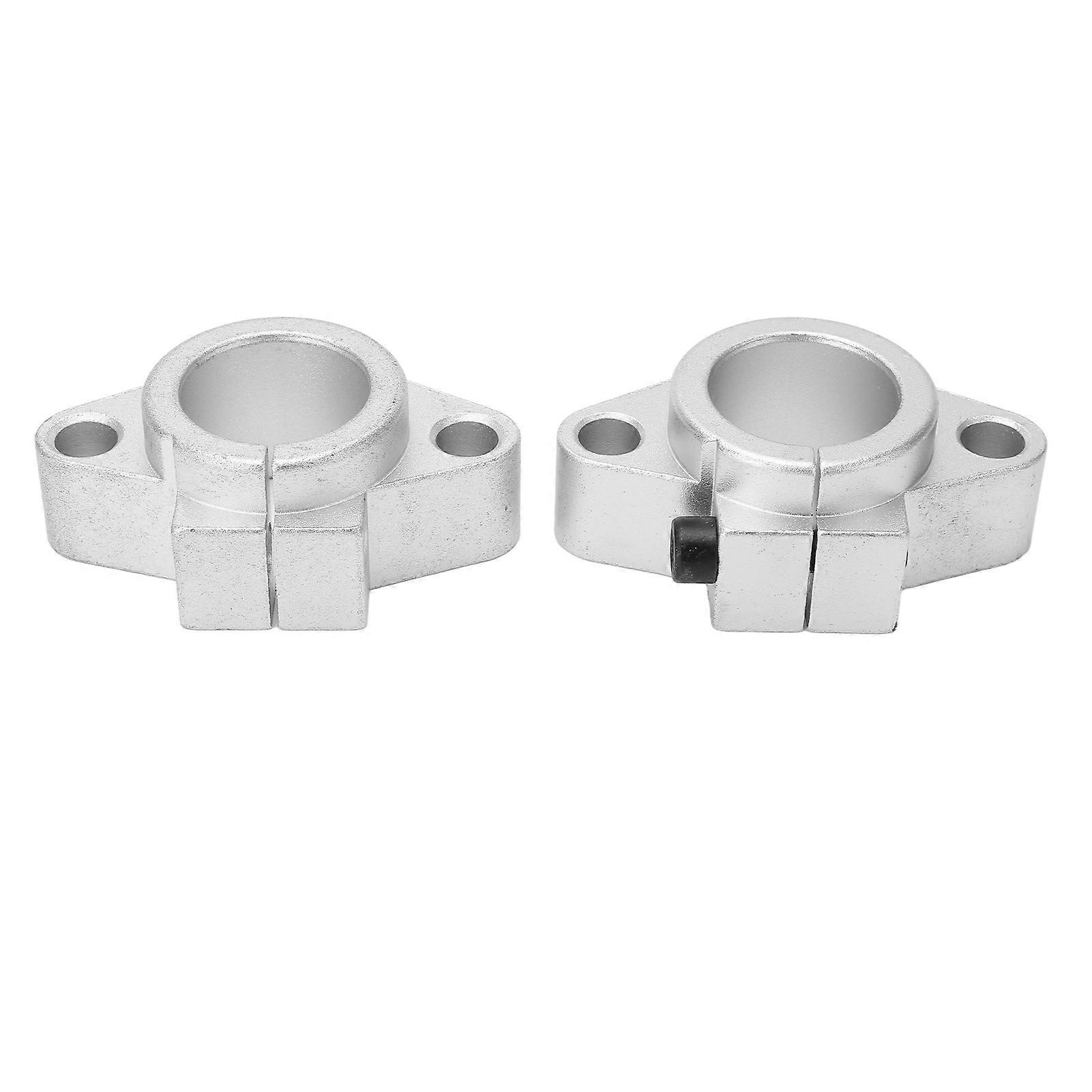2Pcs Linear Shaft Holder Motion Rail Guide Support CNC Router Clamping SHF35 for 35mm Dia