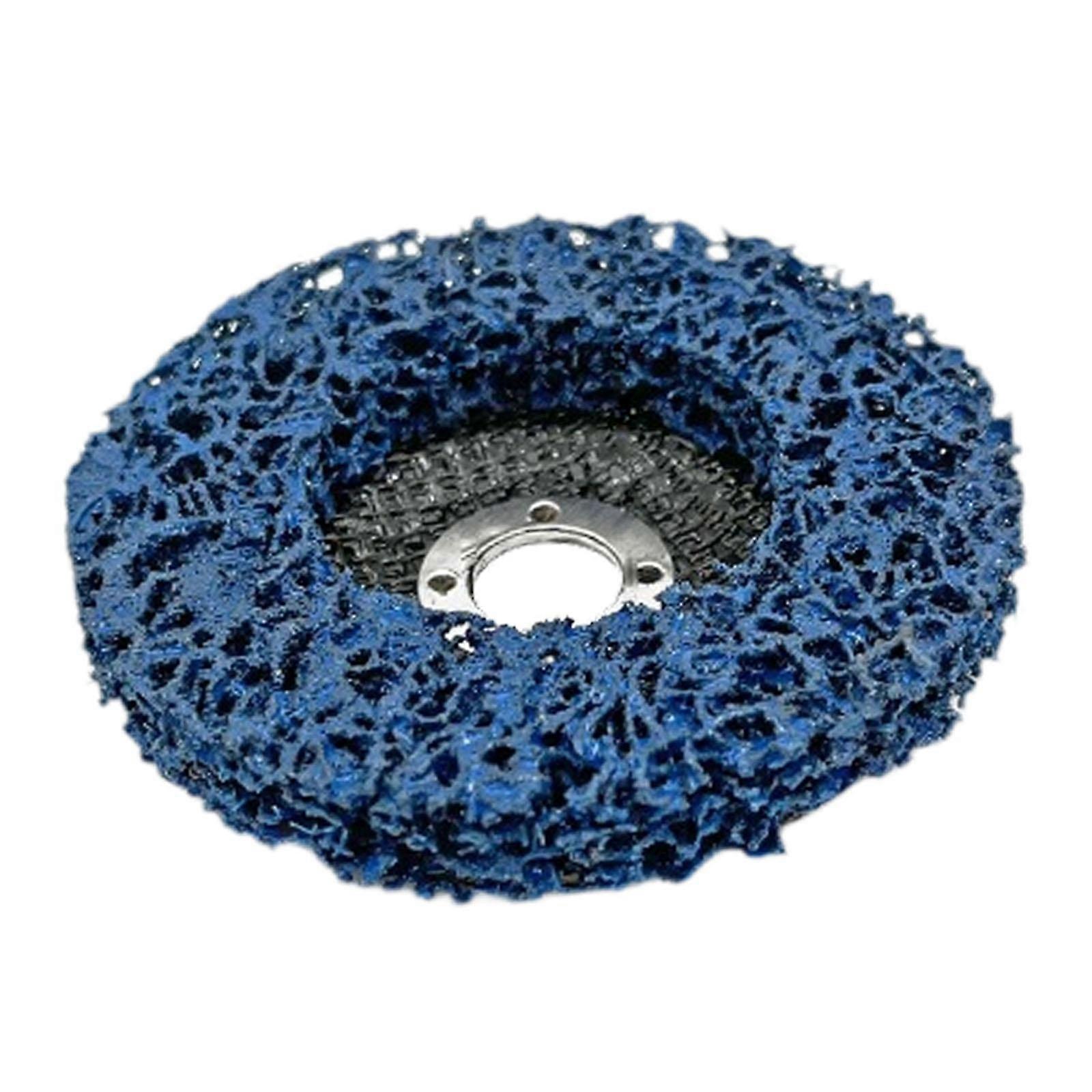 4.5 بوصة عجلات التخزين المؤقت الاحترافية للتلميع للمجوهرات المعدنية الألومنيوم الأزرق