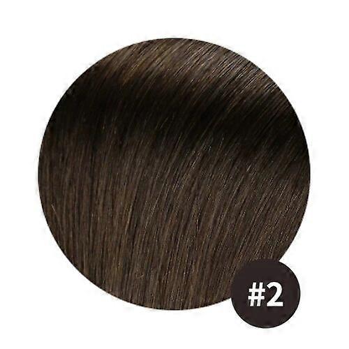 שיער קשור ביד Weft 6pcs / lot שיער אנושי אמיתי לתפור חלק בלתי נראה 100 גרם שיער בתפזורת חלק כפול weft כנוע שיער ישר