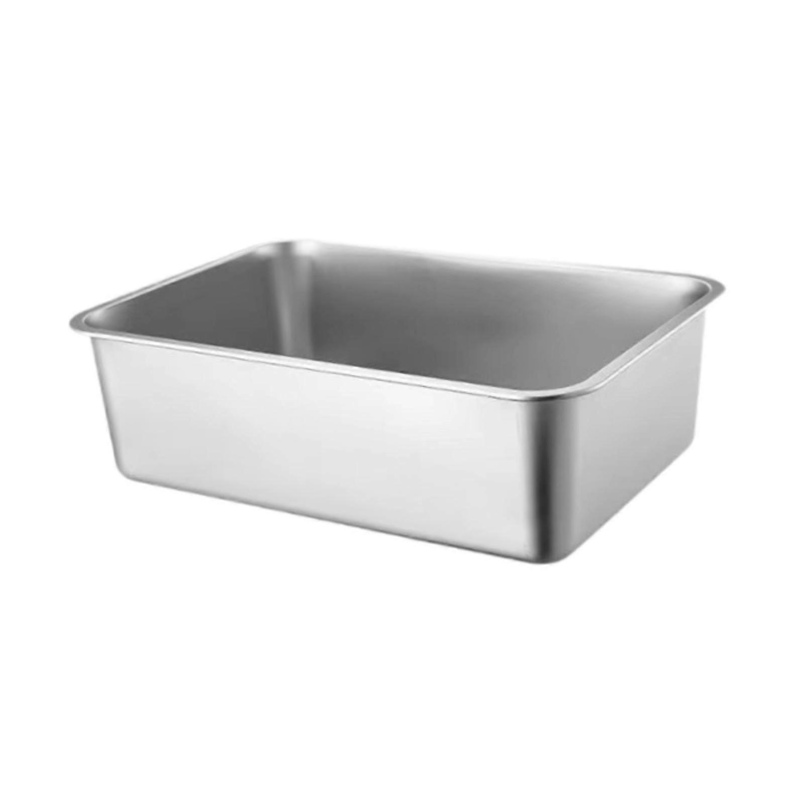 Cat Litter Box High Side Cat Litter Container Anti Splashing Pet Litter Tray