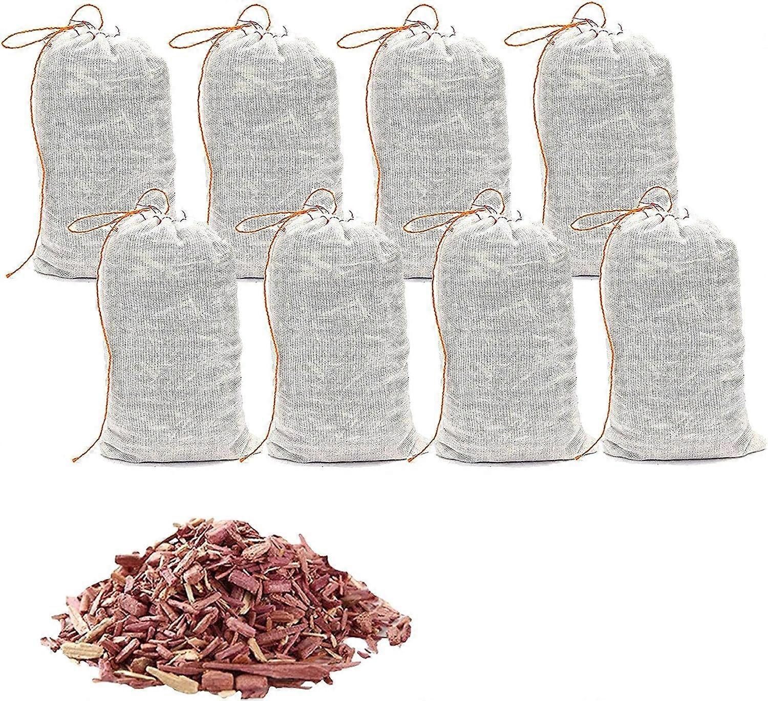 9 Pack Cedar Sachets Bags, Cedar Chips for Closets and Drawers, Cedar Blocks for