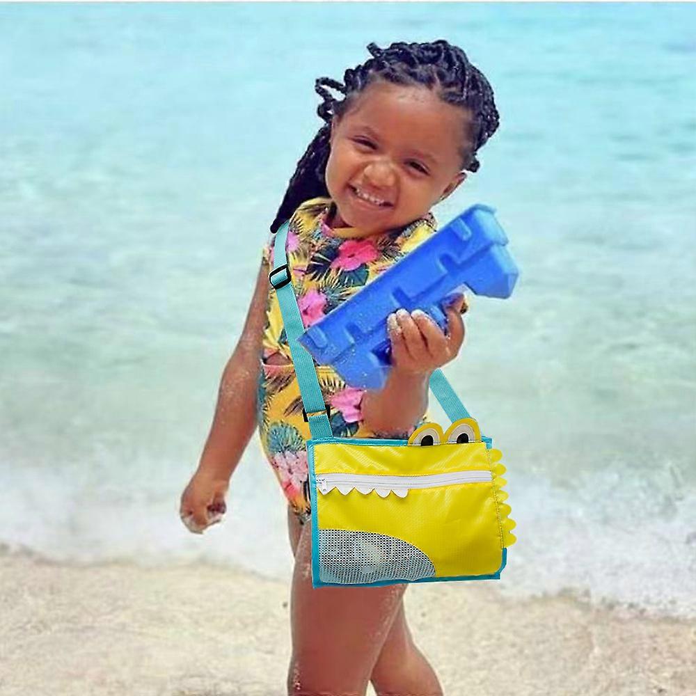Beach Toys Bags for Kids -- Shell Bags Beach Mesh Bag for Rock