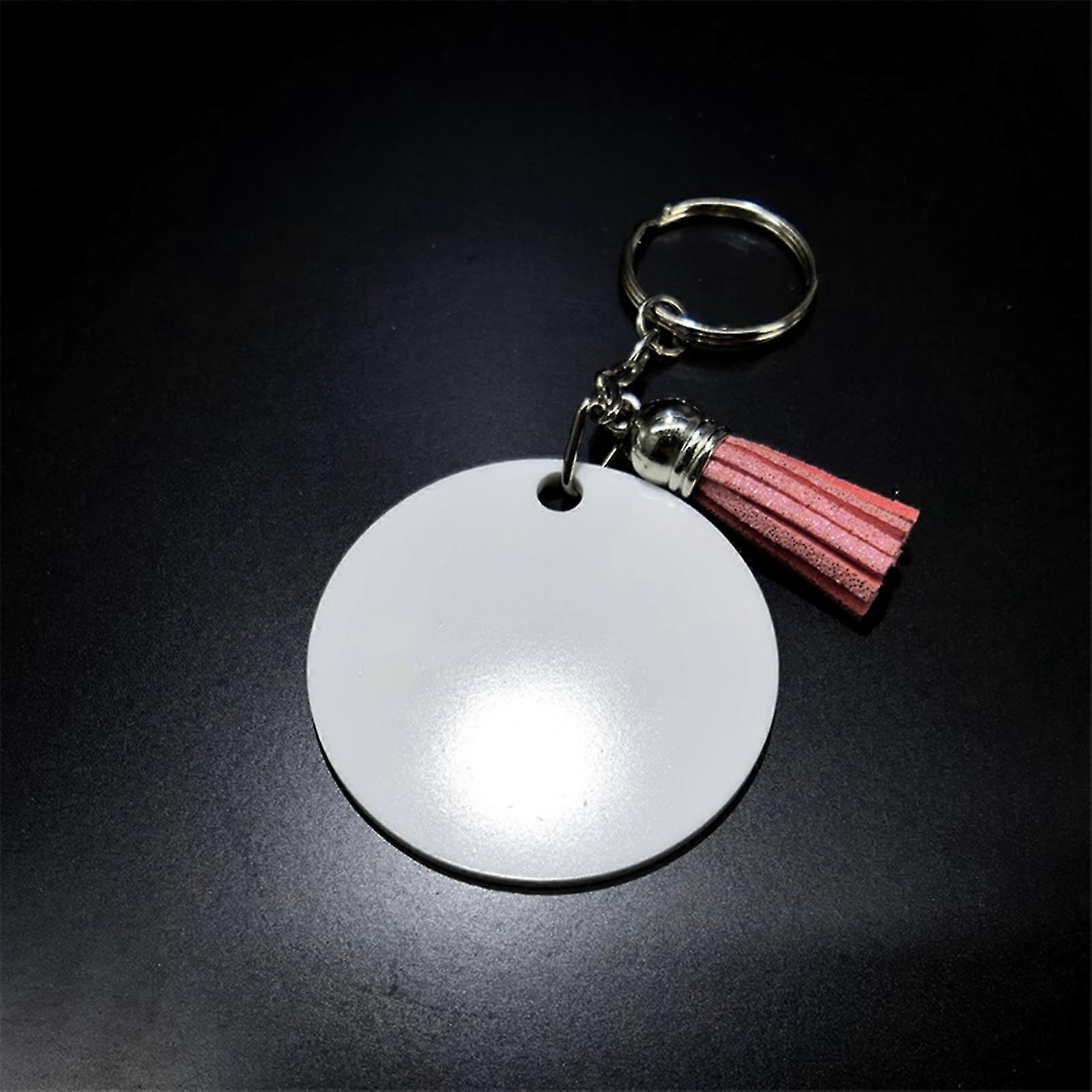 Various Shapes Thermal Transfer Blank Keychain Double-side Printed Key Tags