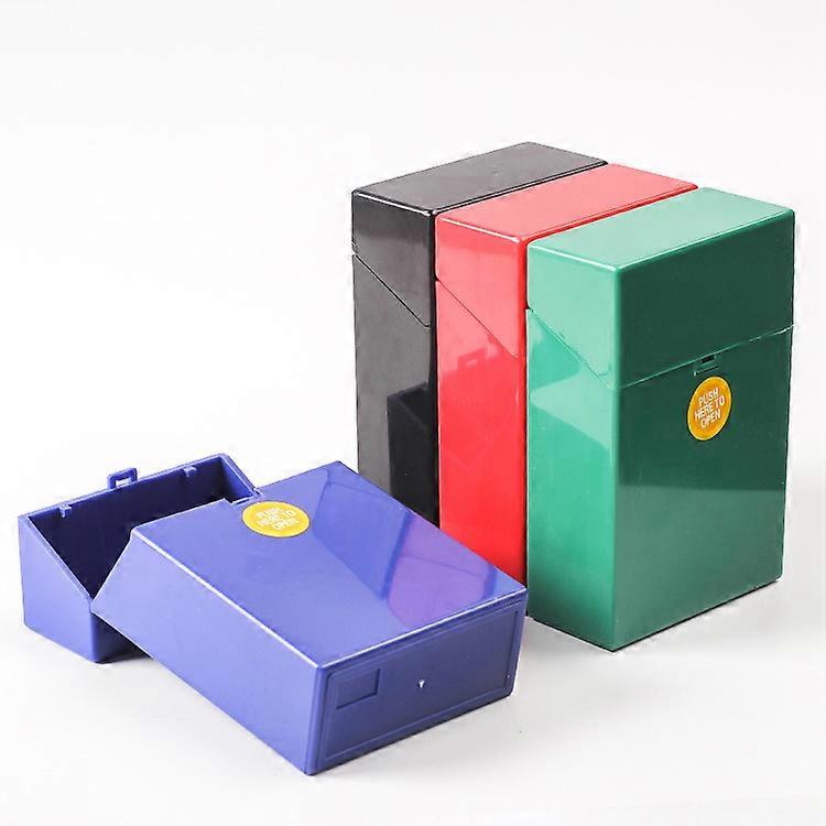 20 Cigarettes Pack Plastic Cigarette Case Personalized Automatic Flip Pack Hard Box Full Pack Cigarette Boxes Stylish And Portable Men