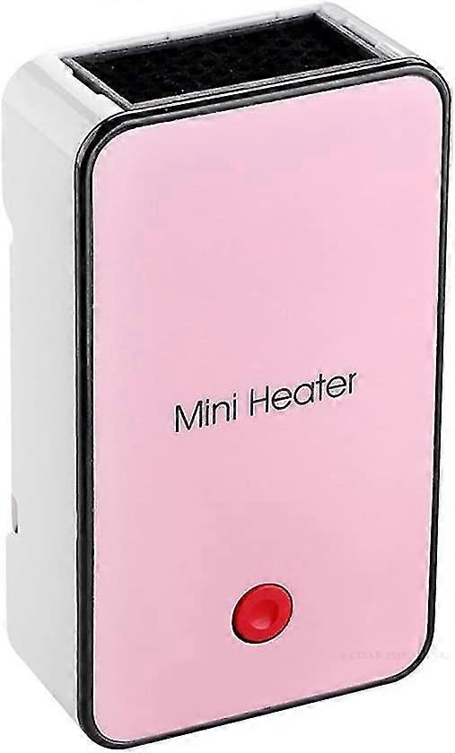 Mini Heater, Portable Small Dormitory Heater-pink