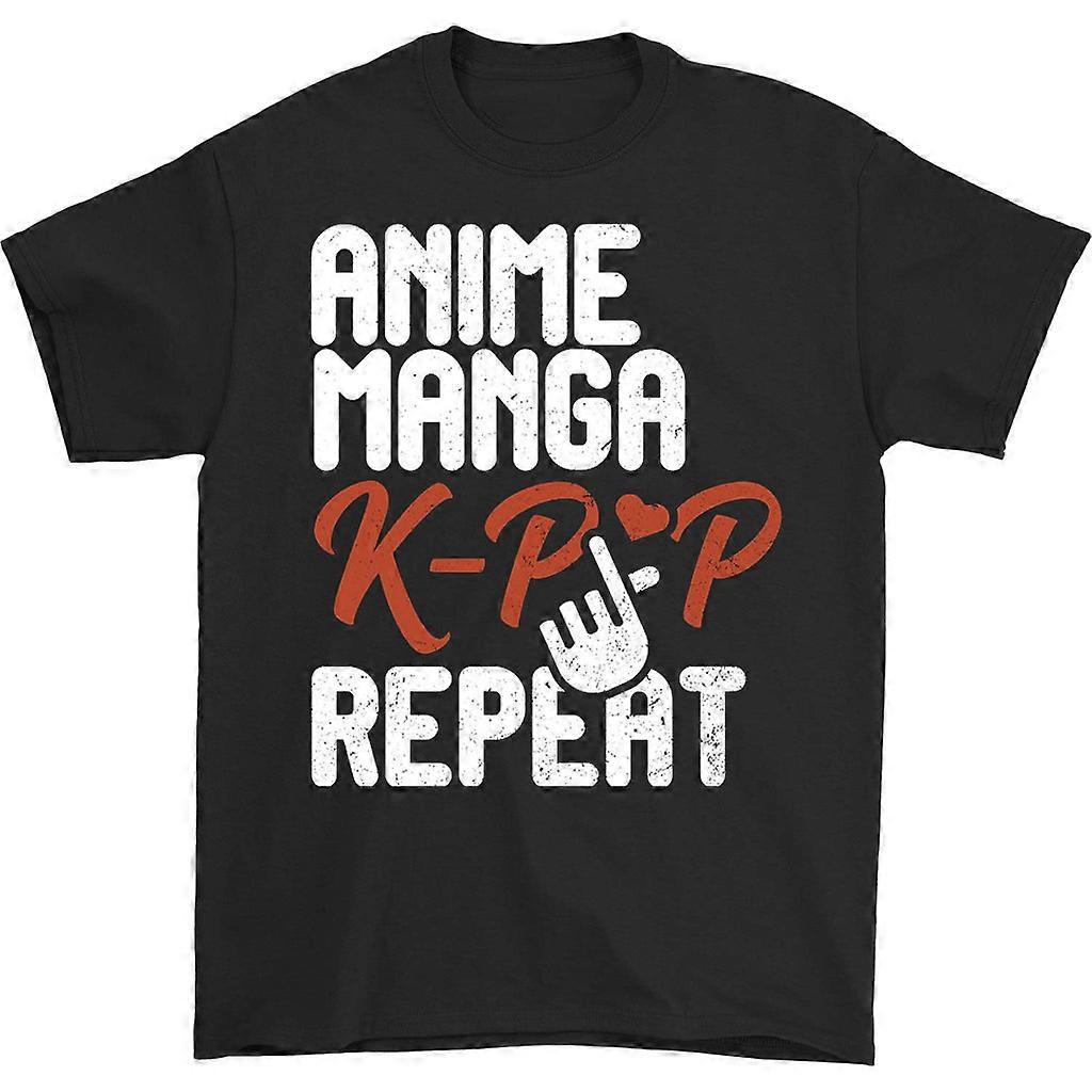 Anime Manga Kpop Repeat T-shirt