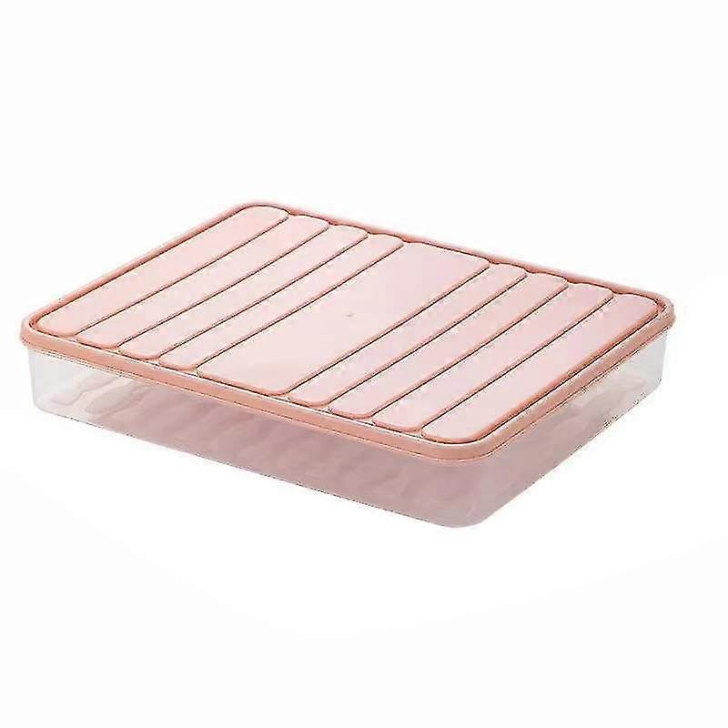 freezer food container bins with lid stackable rectangular non-stick dumplings kitchen pantry