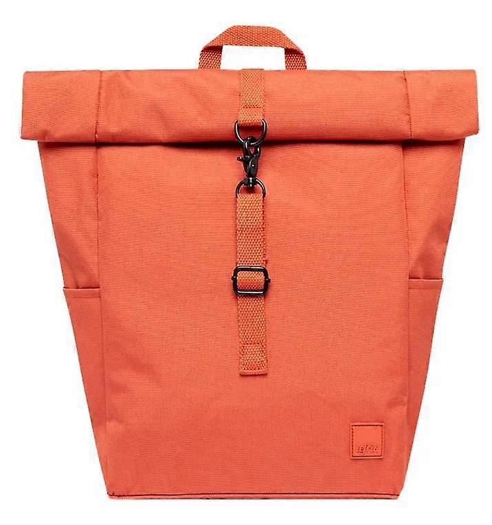 Lefrik Roll Mini Stripes Backpack - Orange