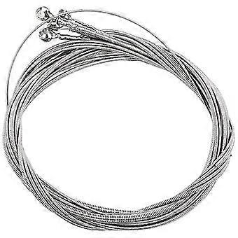 4 st rostfritt stål bassträngar basgitarr delar tillbehör gitarrsträng silverpläterad mätare basgitarr musik tillbehör