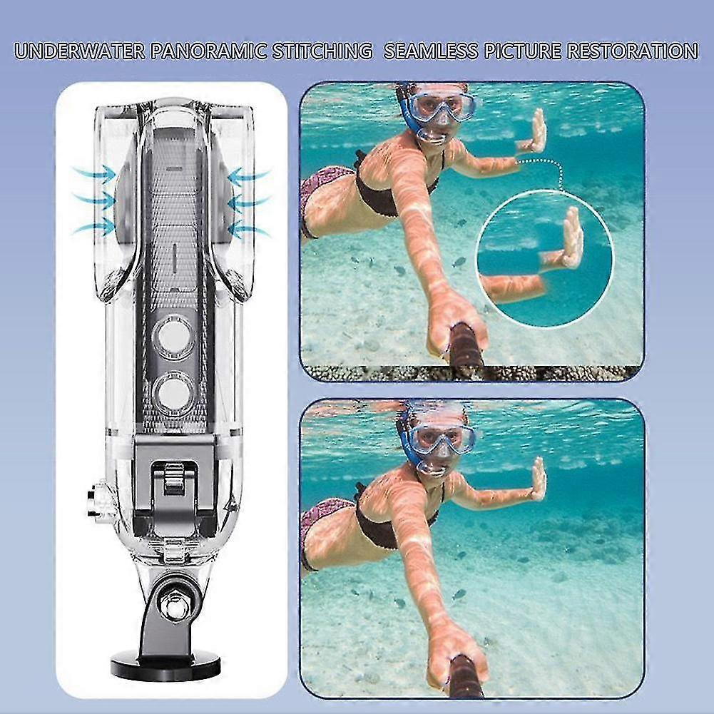 for INSTA360 X3 Transparent Waterproof Protective Case Diving Case