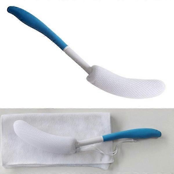Long Handle Bath Brush for Elderly and Pregnant - Easy Reach