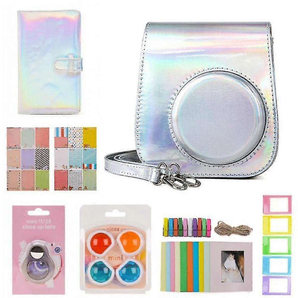 Fujifilm Instax Mini 9/mini 11 Camera Bag And Camera Protective Case 7 Pieces