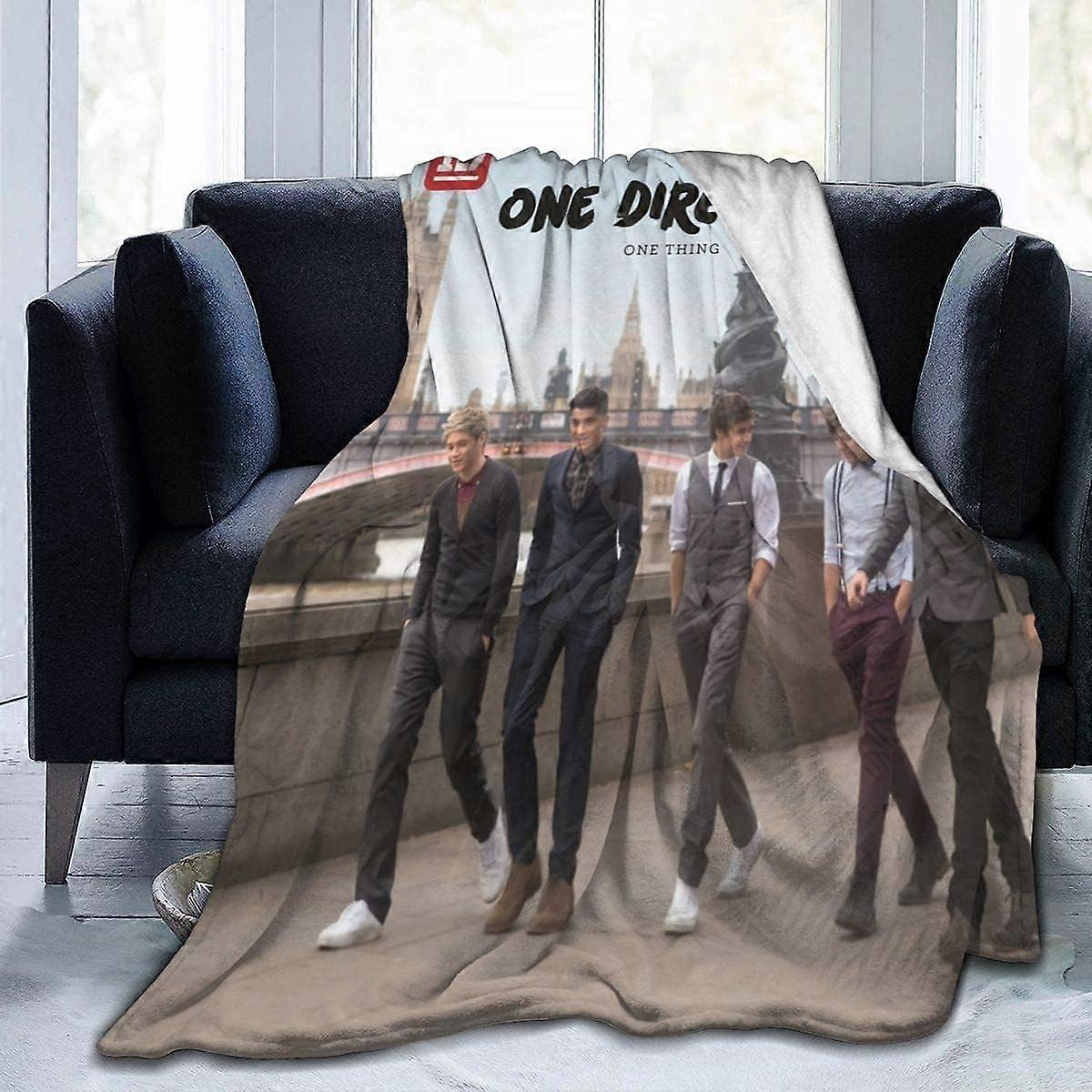 One Direction Inverno Cobertor Ultra-Macio Moda Cobertor Leve para Sofá e Cama