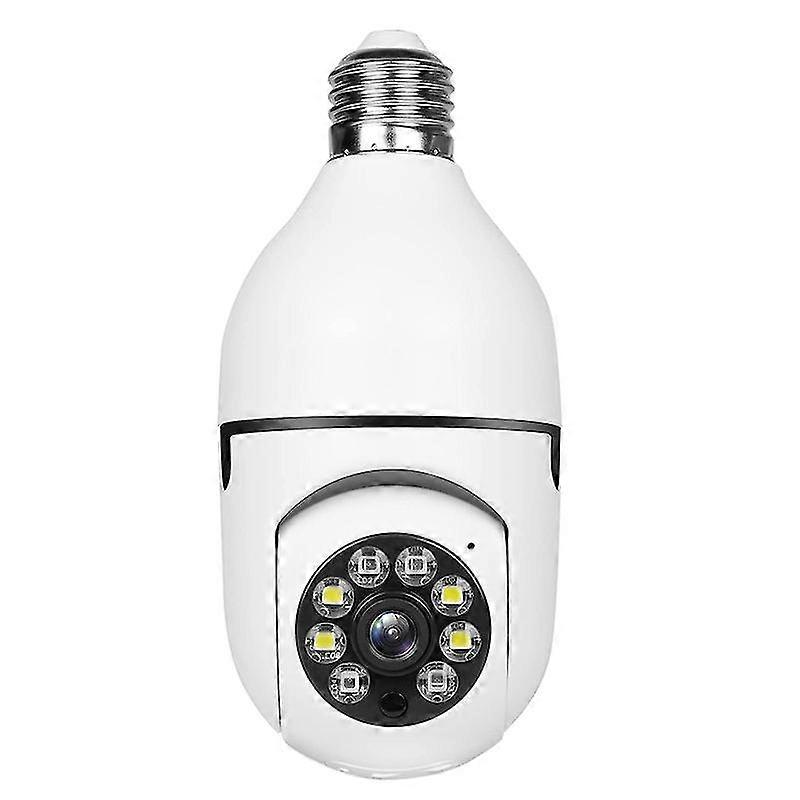 Light Bulb Surveillance Camera Wifi Night Vision 1080p App Remote Viewing
